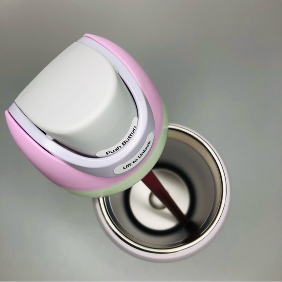 OWALA Candy Coated Pink FreeSip Stainless Steel Water Bottle 40oz NEW! - Picture 9 of 9